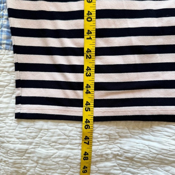 Striped Black and Yellow Midi Dress - Picture 10 of 13